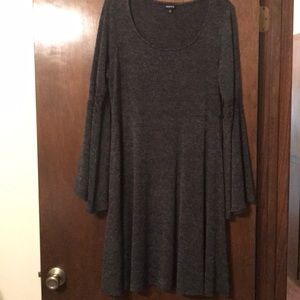 Torrid size 1X grey dress